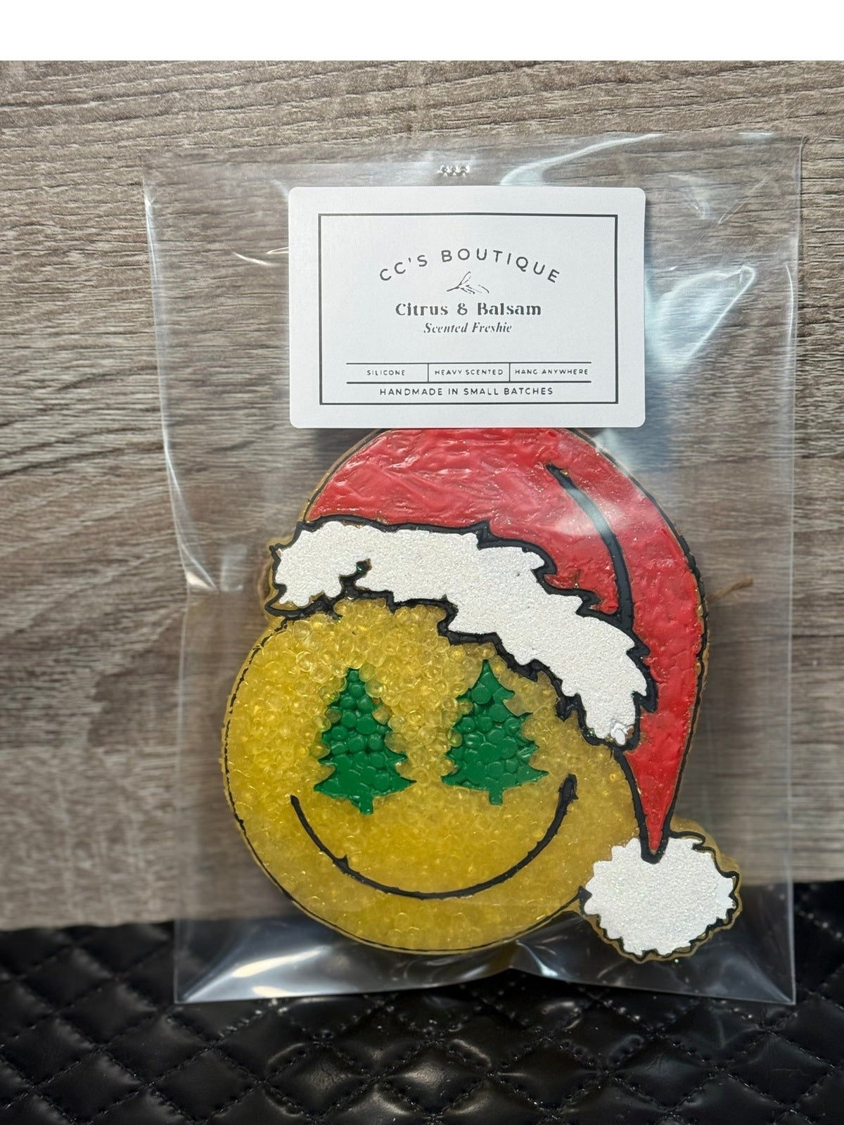 Santa Happy Face Freshie