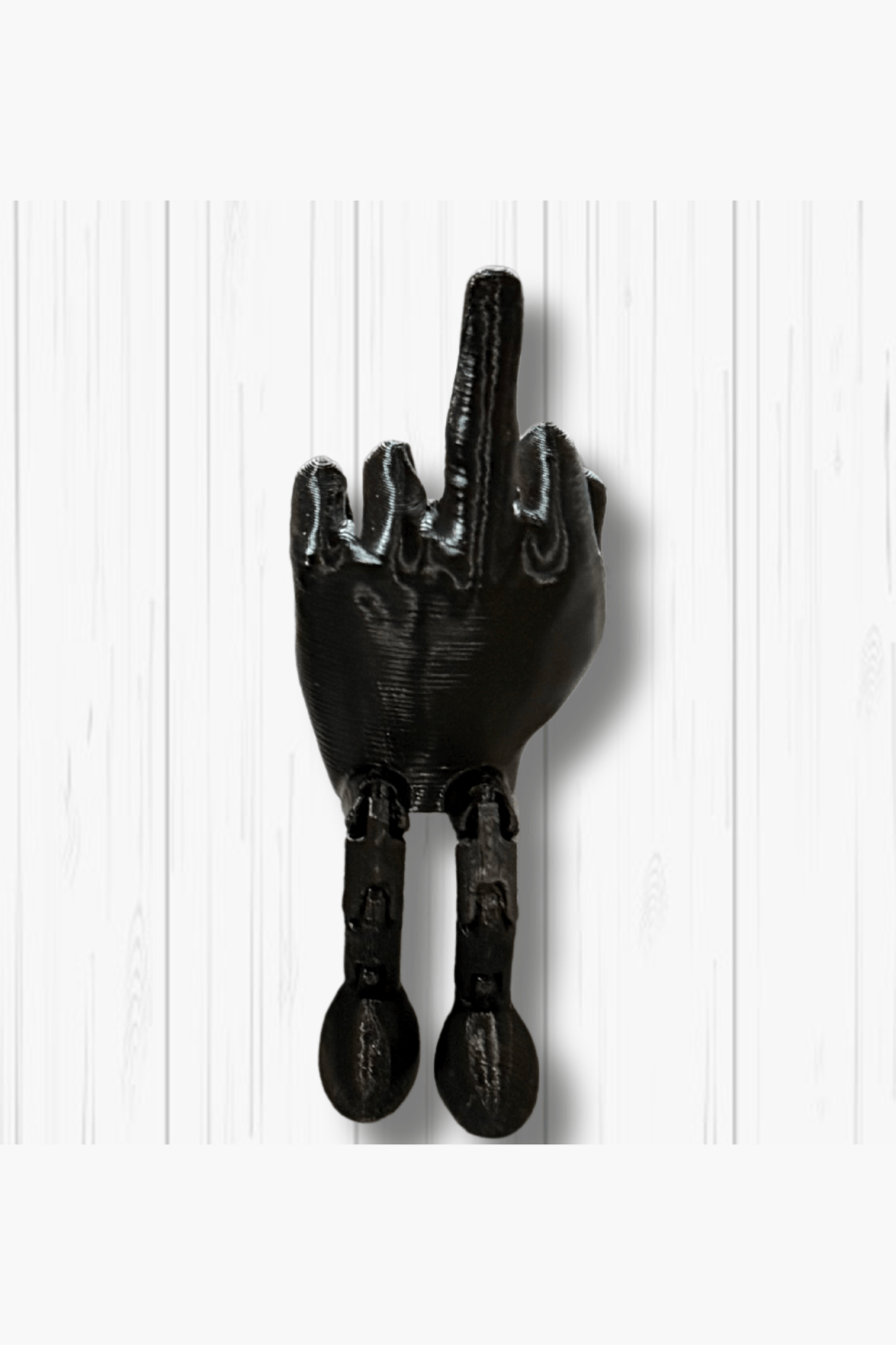 3D Printed Finger Straw Decor