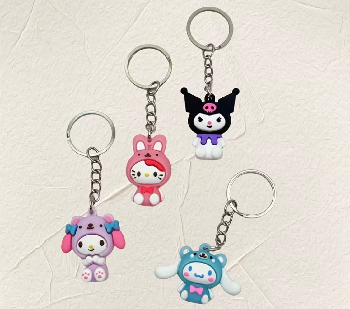 Kitty Friends Keychains