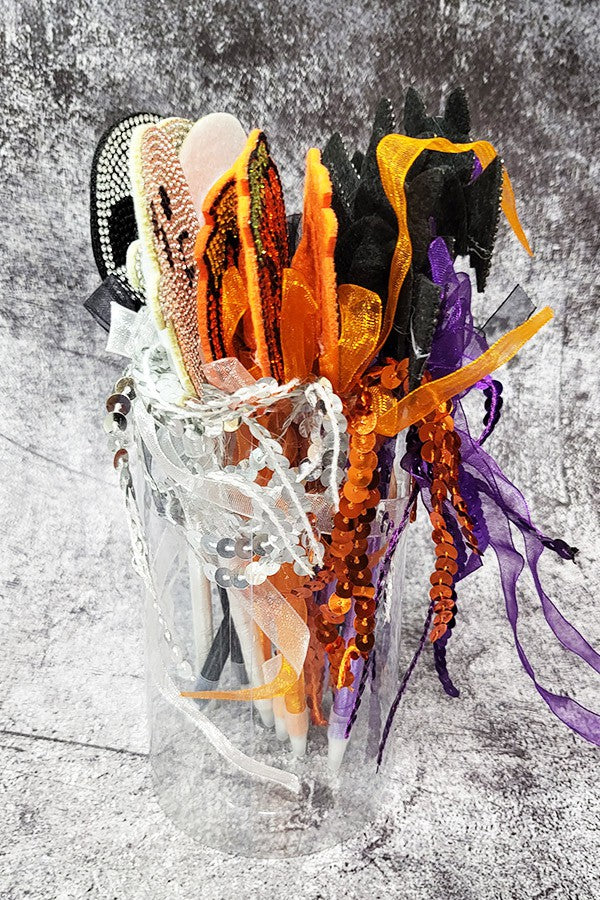 Halloween Dangle Sequin Pens