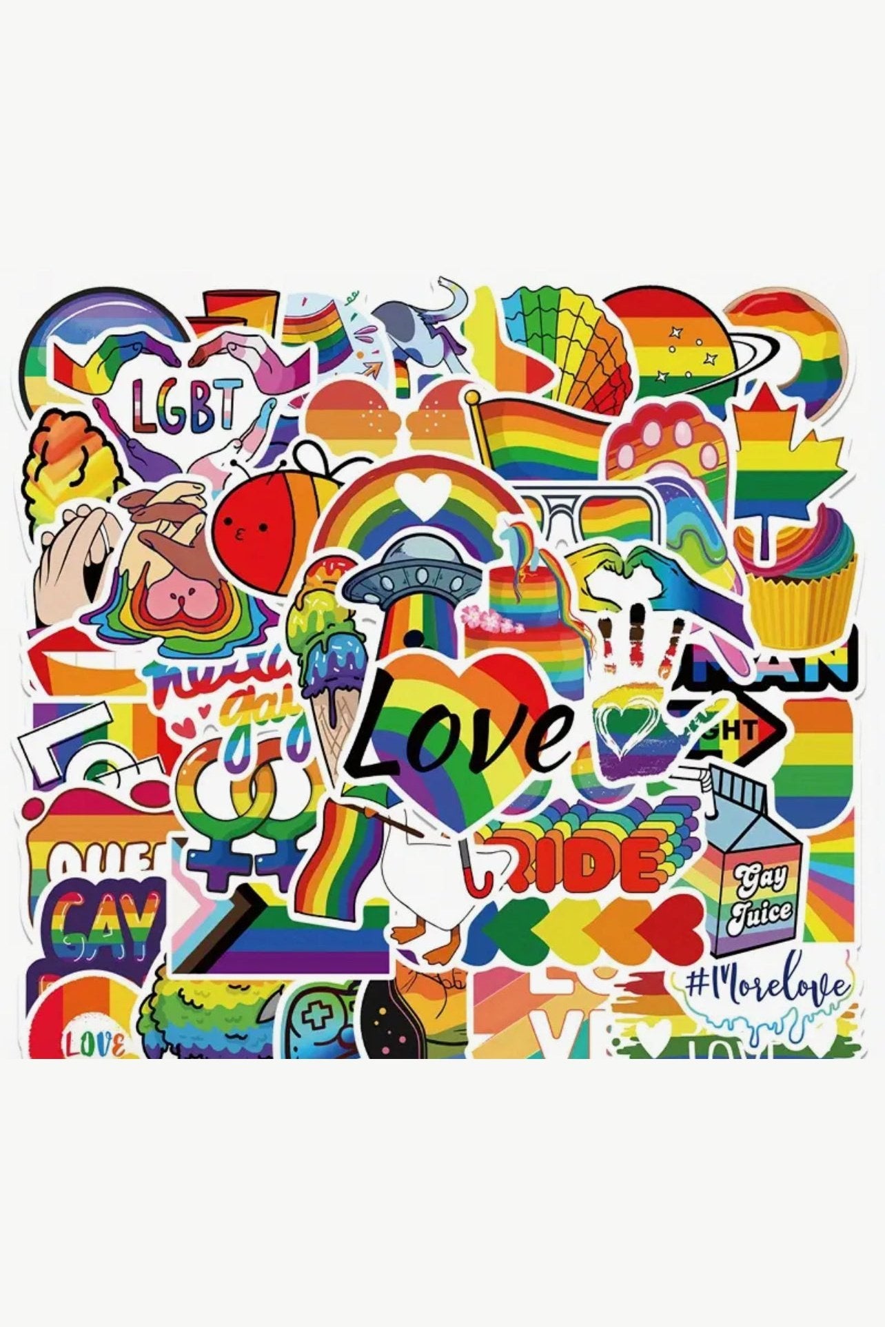PRIDE Water Bottle Stickers