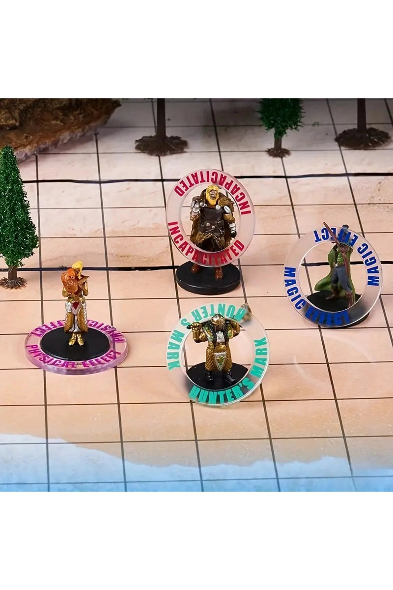 RPG Game Condition Rings