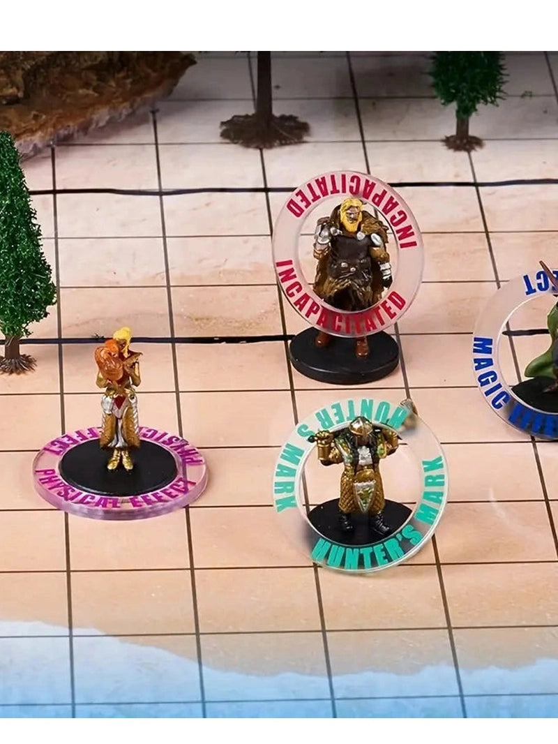 RPG Game Condition Rings