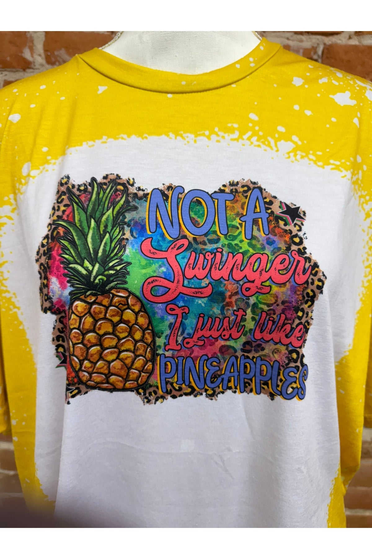 I Like Pineapple T-Shirt (Adult Theme)