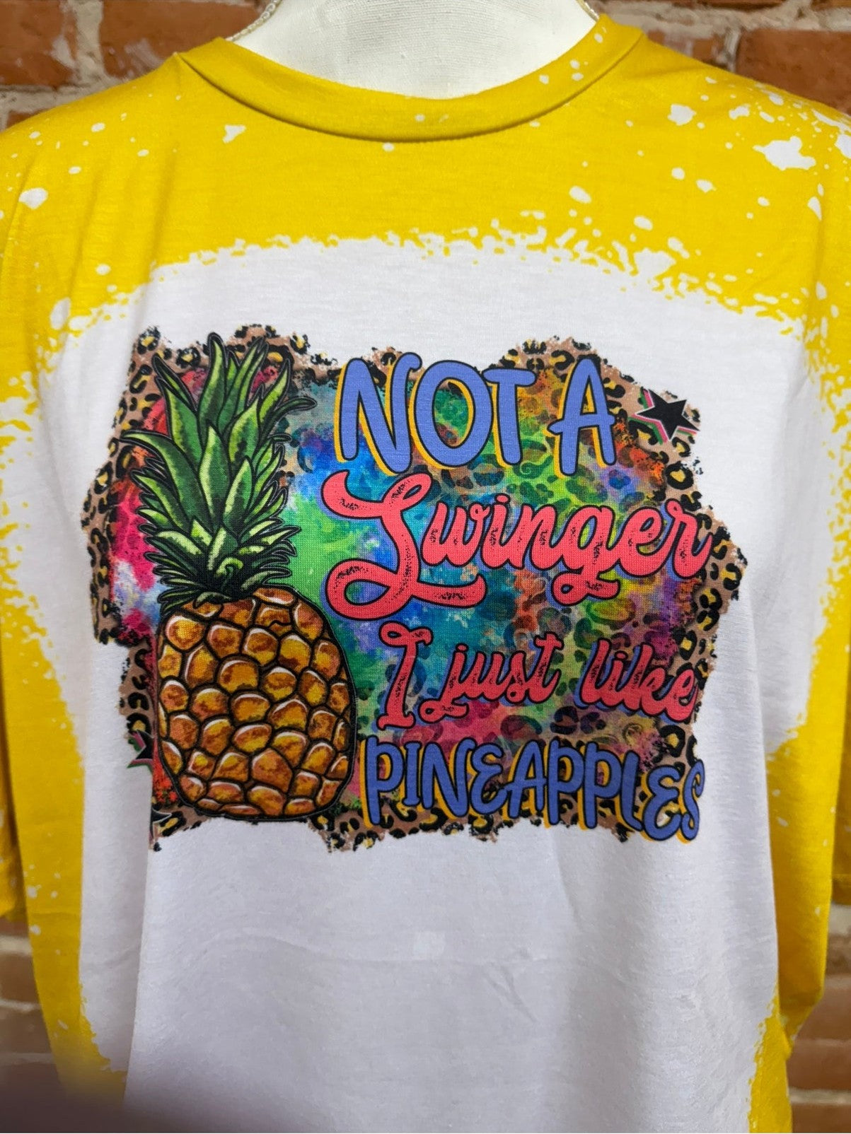 I Like Pineapple T-Shirt (Adult Theme)