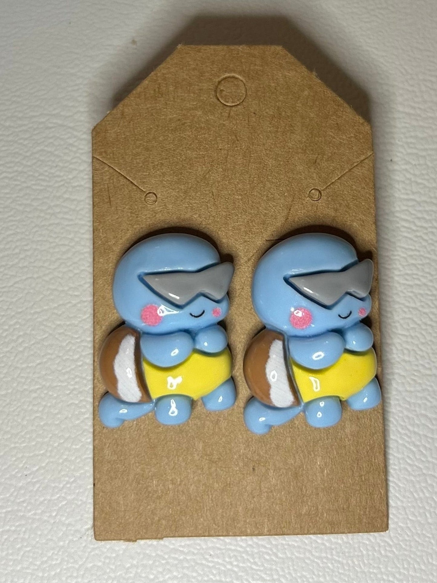 Blue Poké Stud Earrings