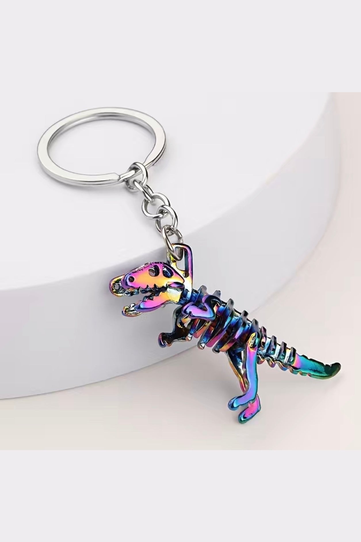Dino Skeleton Keychain