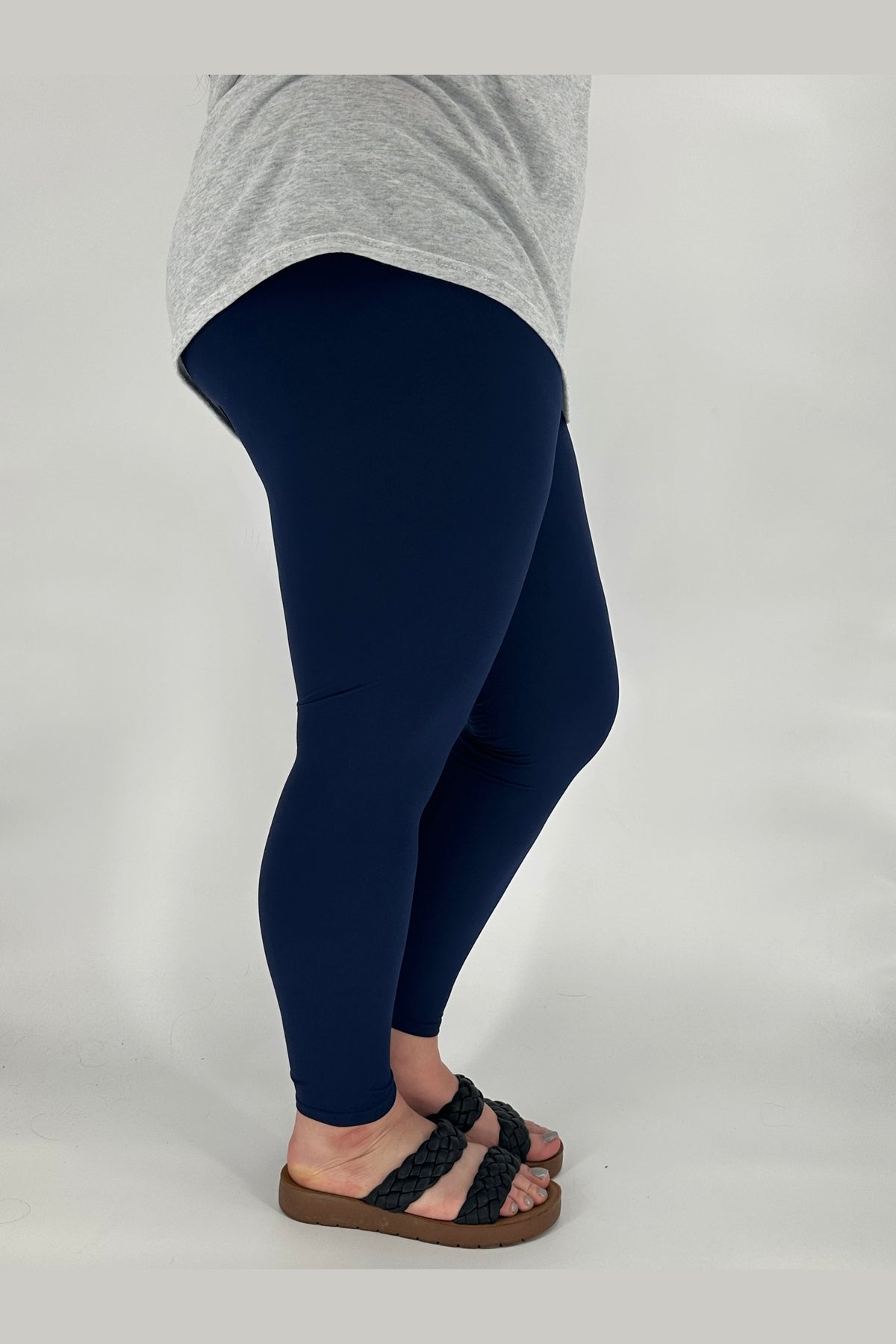 Navy Leggings NO Pockets