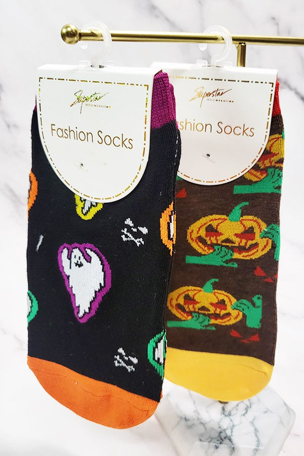 Halloween Short Socks