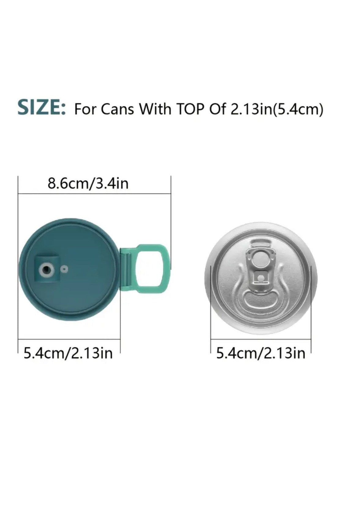 Plastic Can Lids w/straws