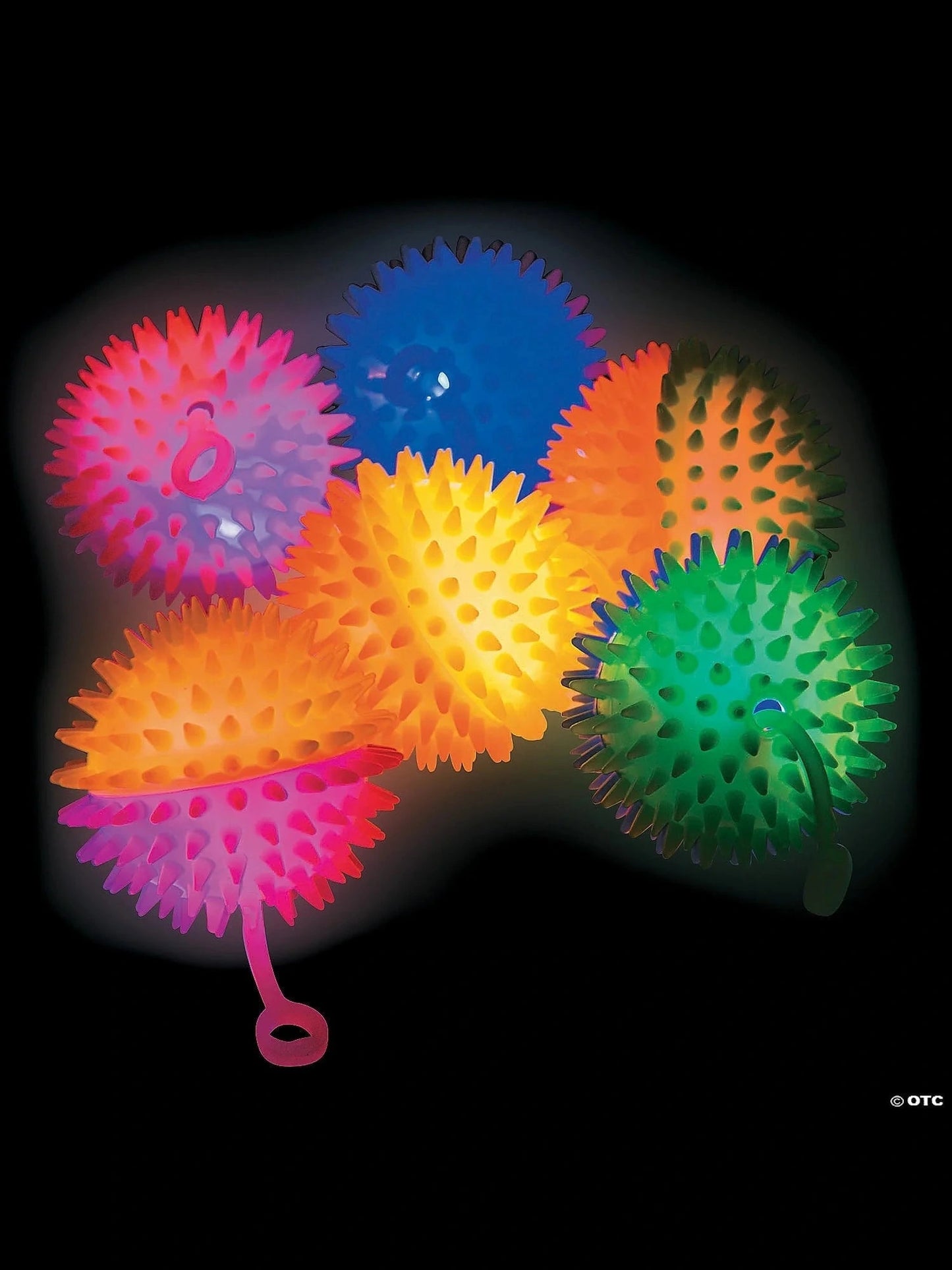 LED Light Up Bouncy Balls