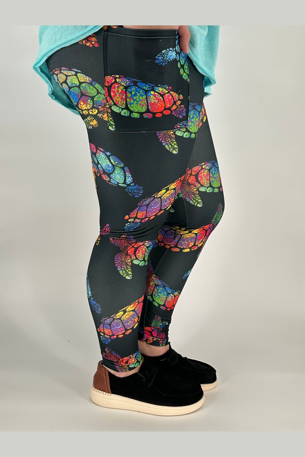 Sea Turtle Leggings w/ Pockets