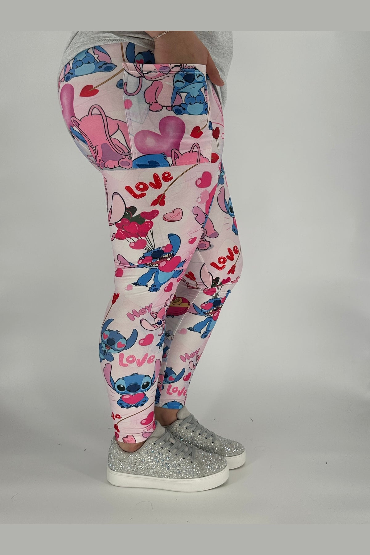 Love Monster Leggings w/ Pockets
