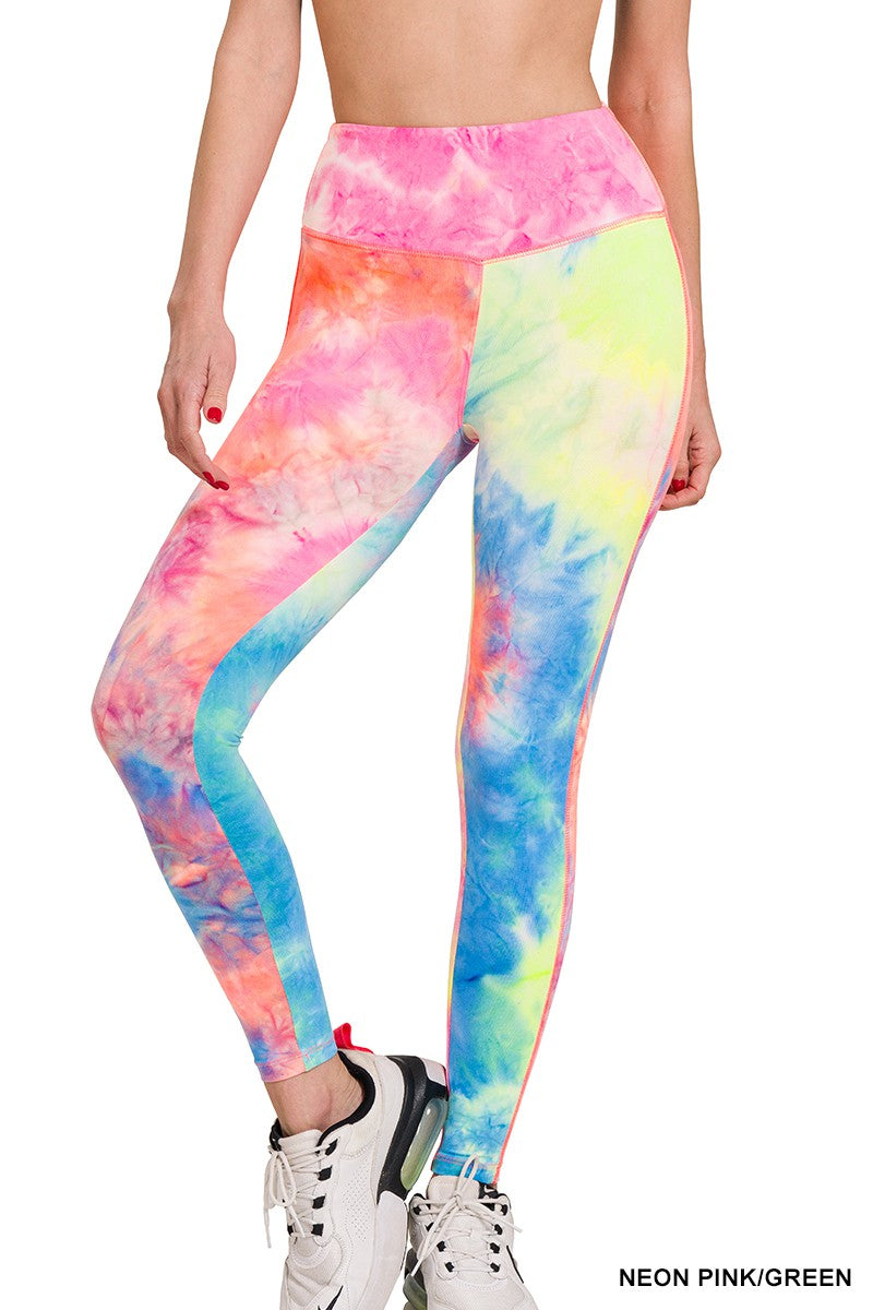 Microfiber Tie-Dye Leggings