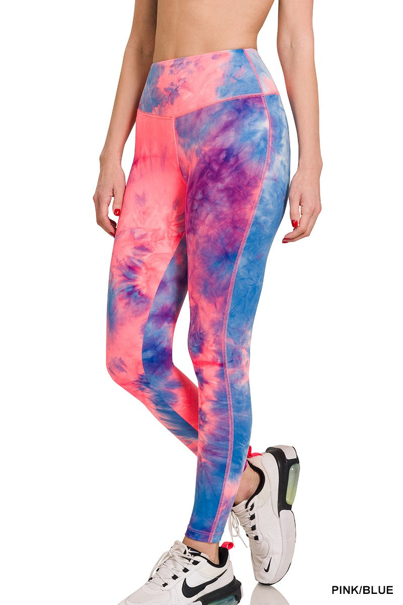 Microfiber Tie-Dye Leggings