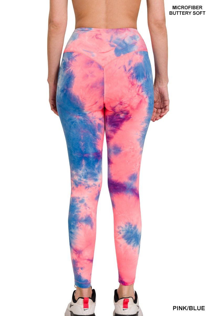 Microfiber Tie-Dye Leggings