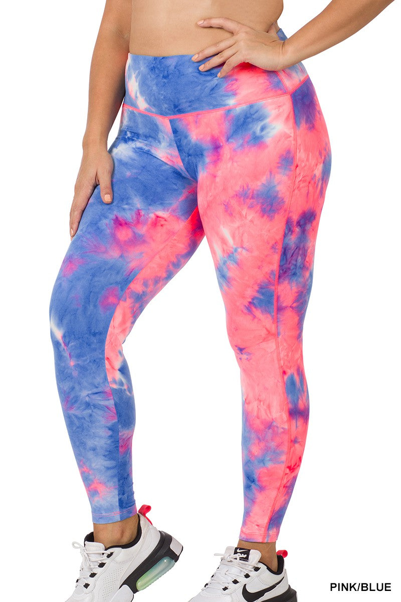 Microfiber Tie-Dye Leggings