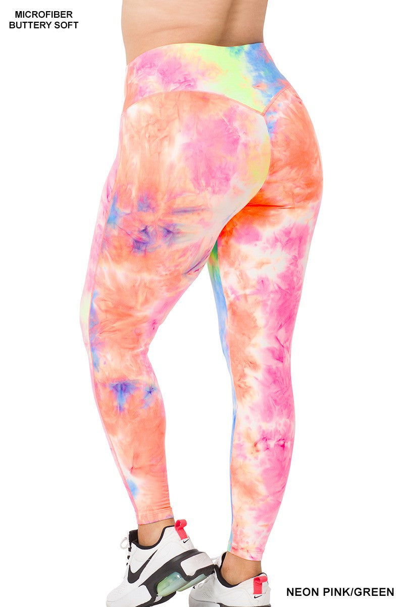 Microfiber Tie-Dye Leggings