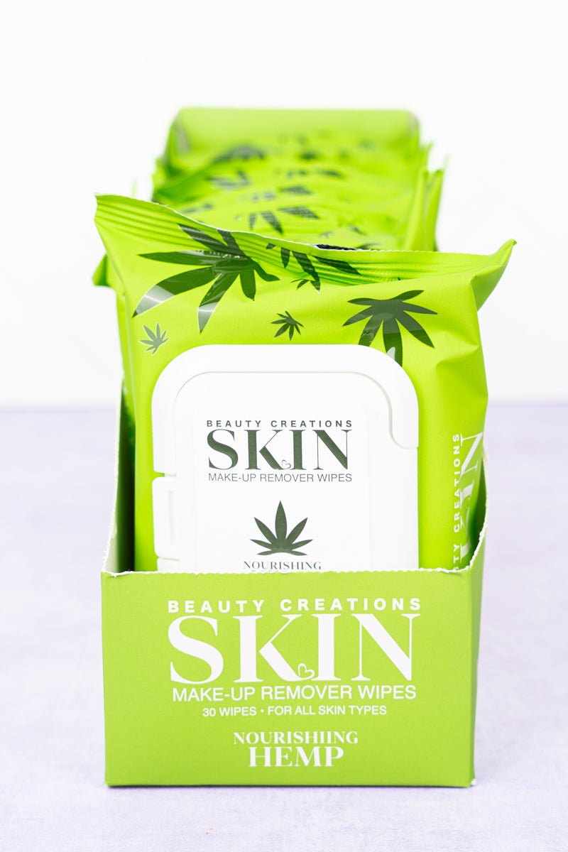 Nourishing Hemp Makeup Remover Wipes