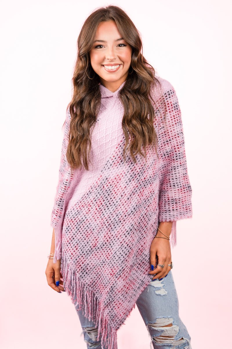 L.I.B. NEW YORK CALGARY HOODED PONCHO