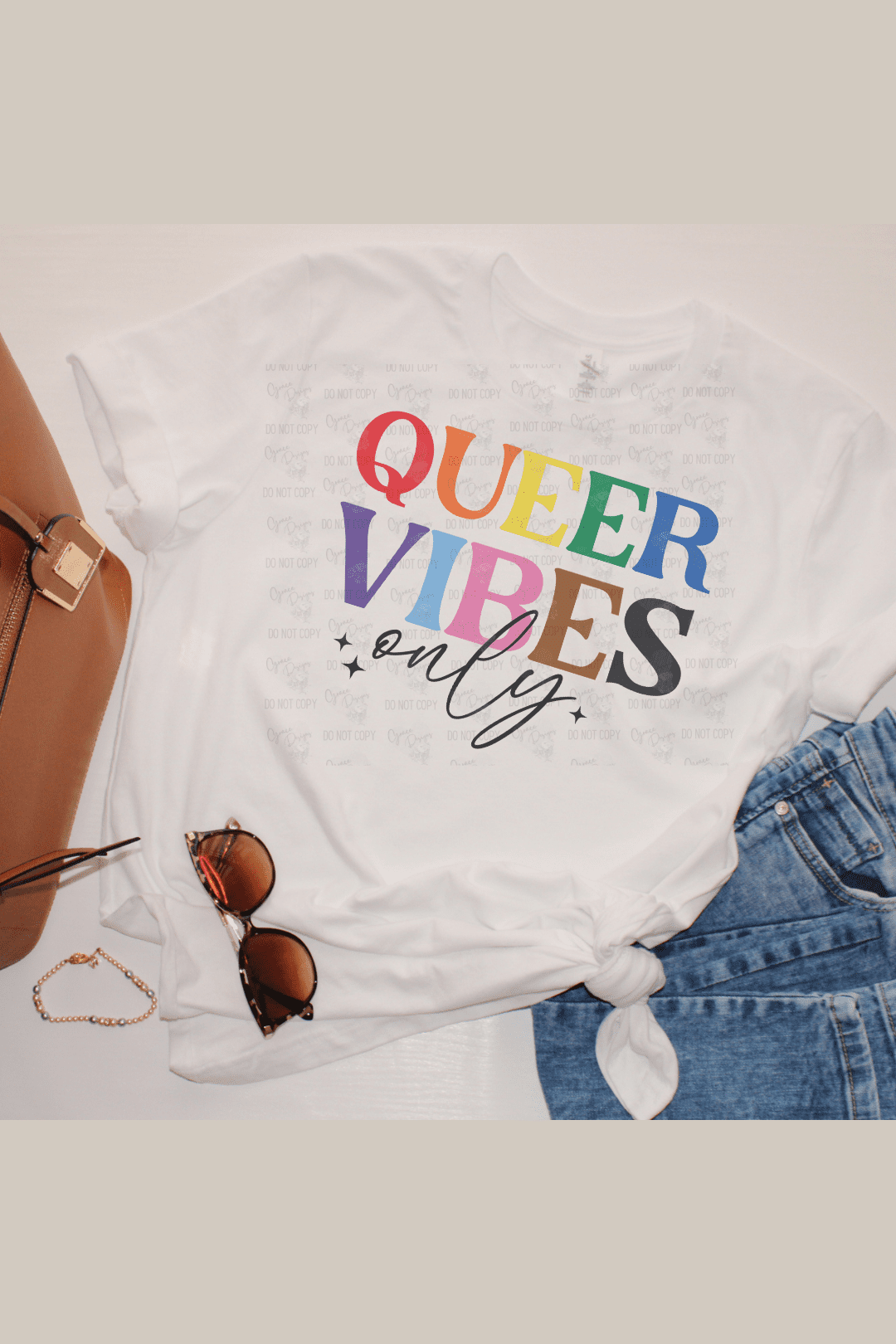 Queer Vibes Only Design | Pride 2023