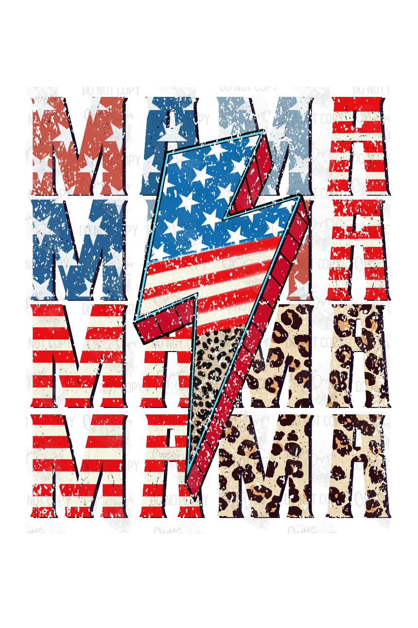 Electric USA Mama Design - Patriotic