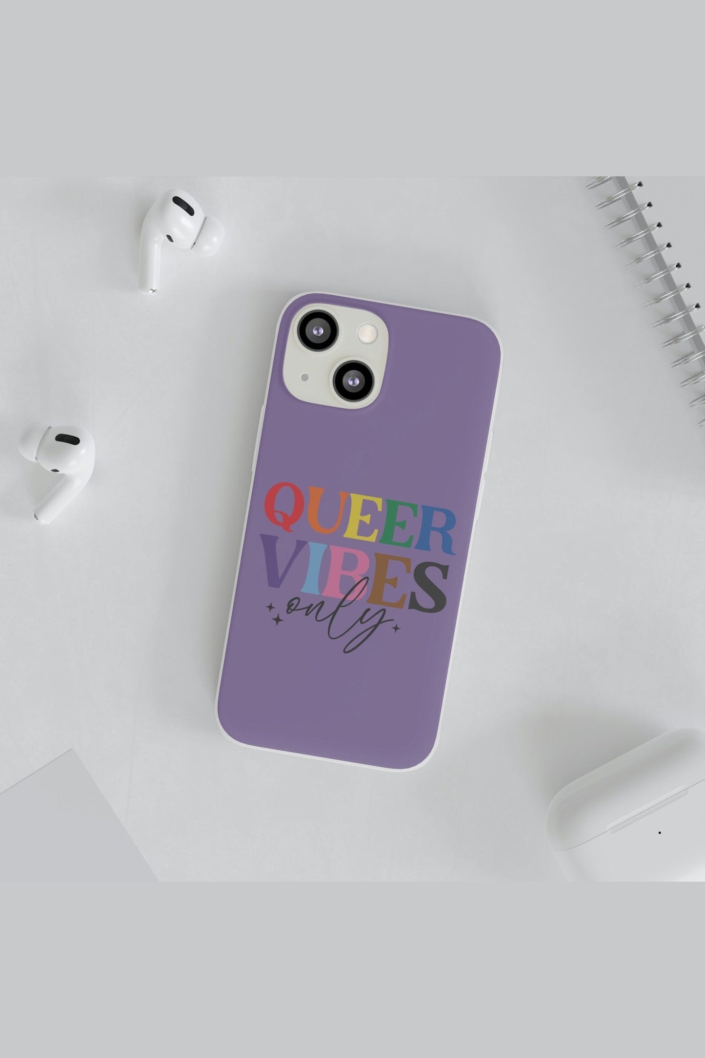 Queer Vibes Only Flexi Phone Cases