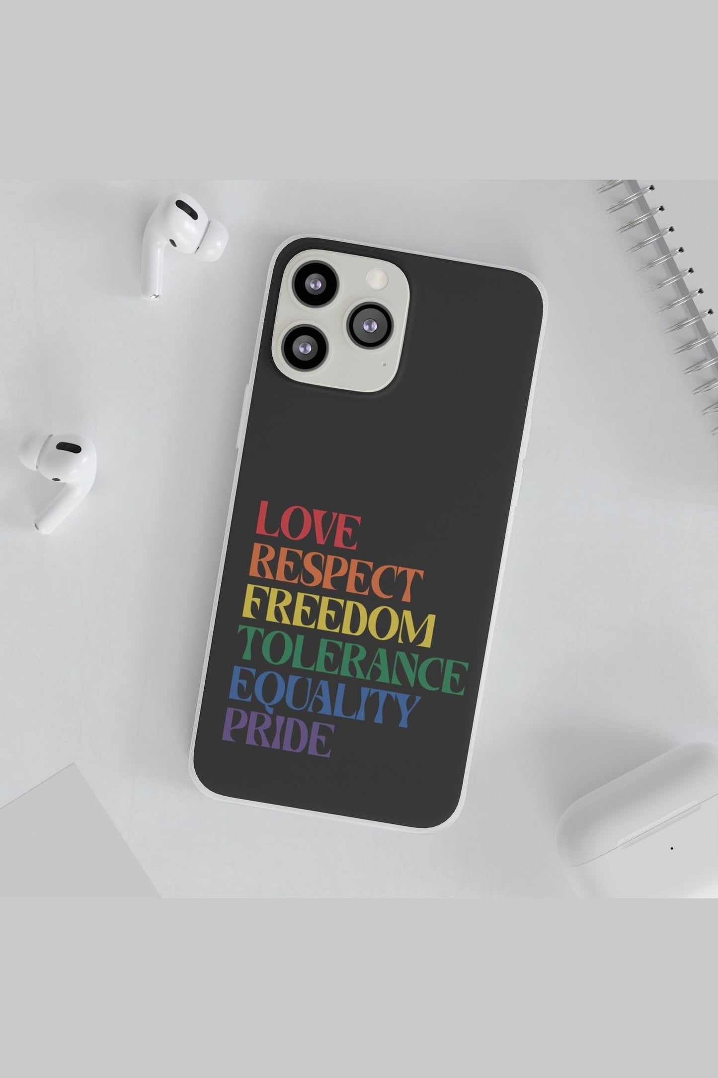 Freedom Equality Pride Flexi Phone Cases