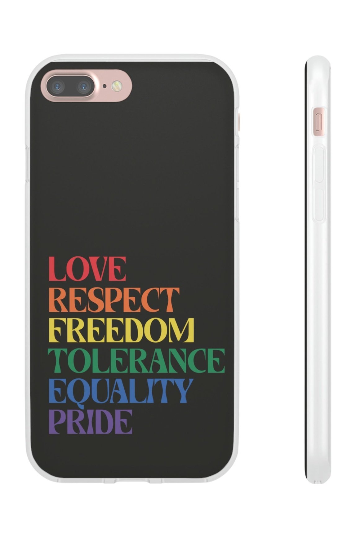 Freedom Equality Pride Flexi Phone Cases