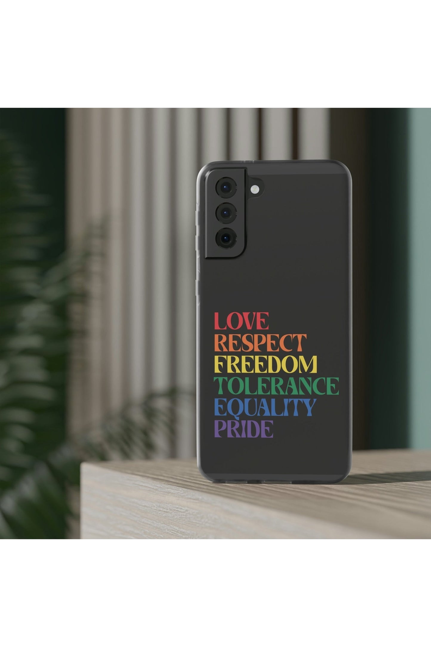 Freedom Equality Pride Flexi Phone Cases