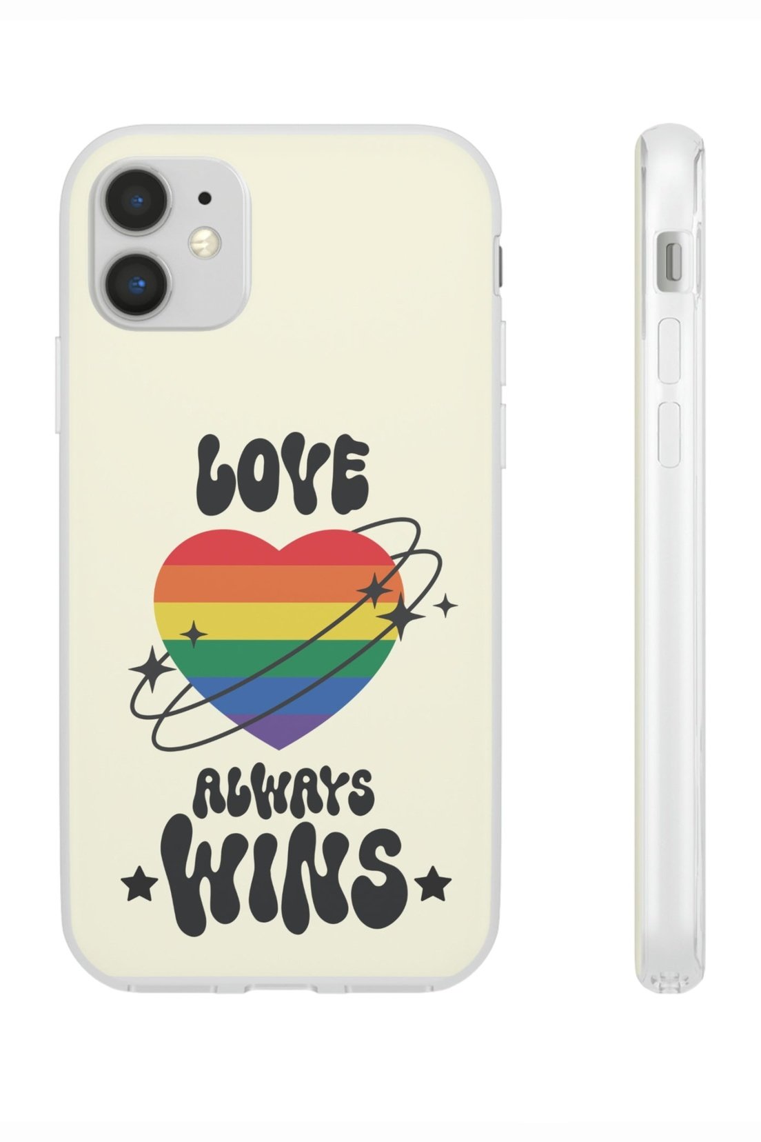 Love Always Wins Flexi Phone Cases