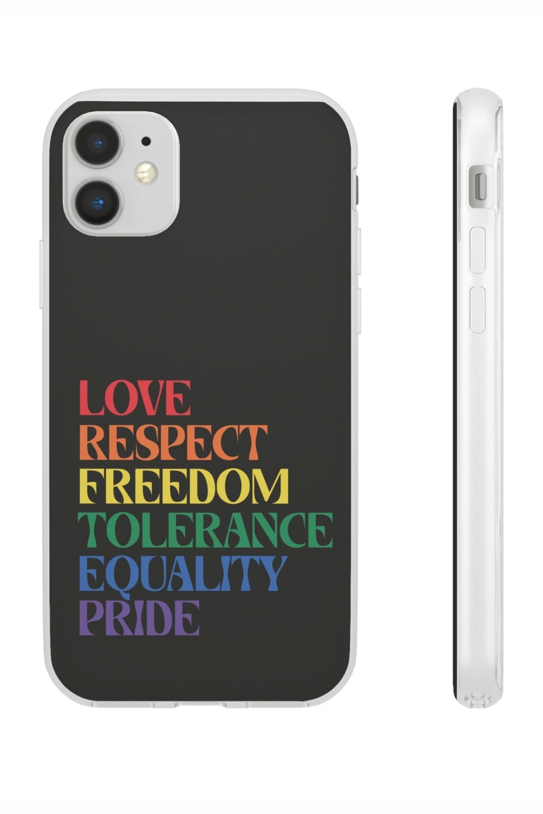 Freedom Equality Pride Flexi Phone Cases