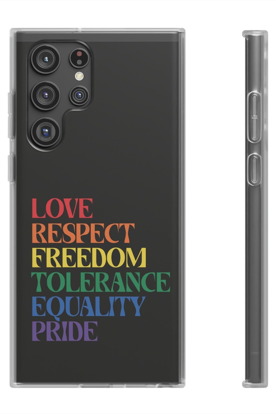 Freedom Equality Pride Flexi Phone Cases