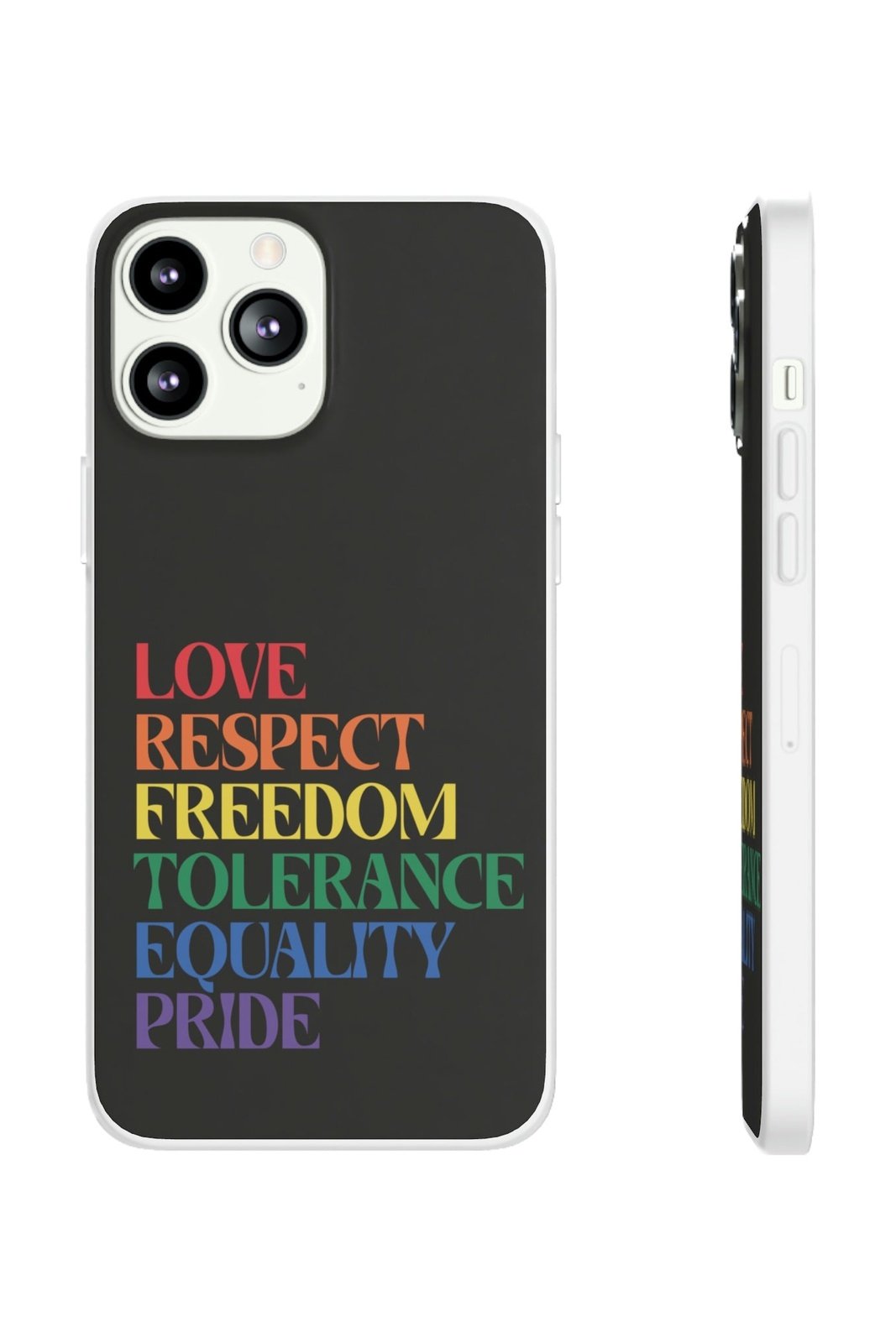 Freedom Equality Pride Flexi Phone Cases