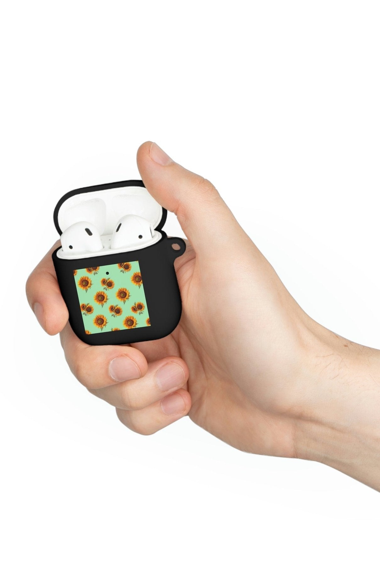 Skull and Sunflower AirPods and AirPods Pro Case Cover