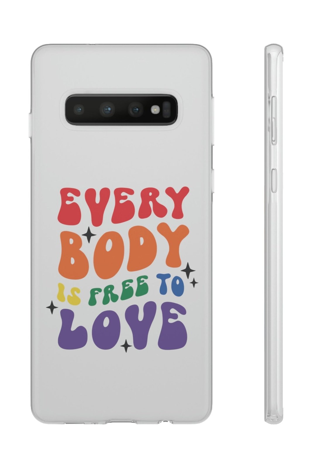 Everybody Is Free To Love Flexi Phone Cases