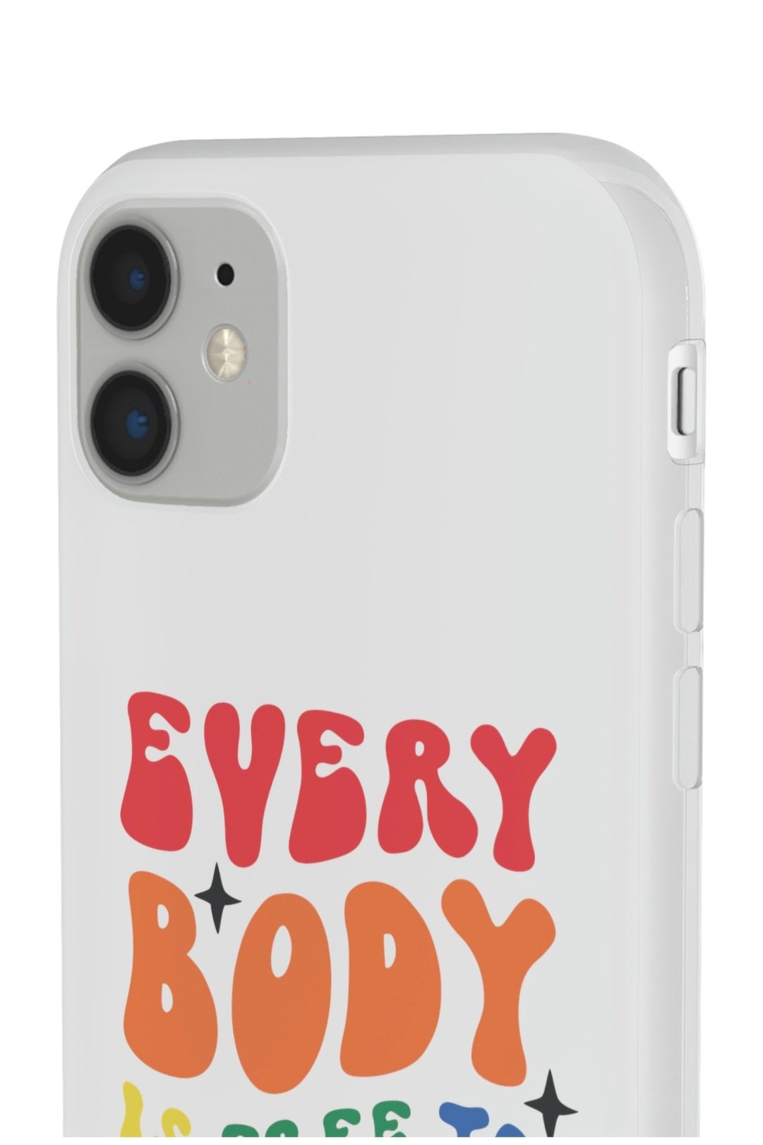 Everybody Is Free To Love Flexi Phone Cases