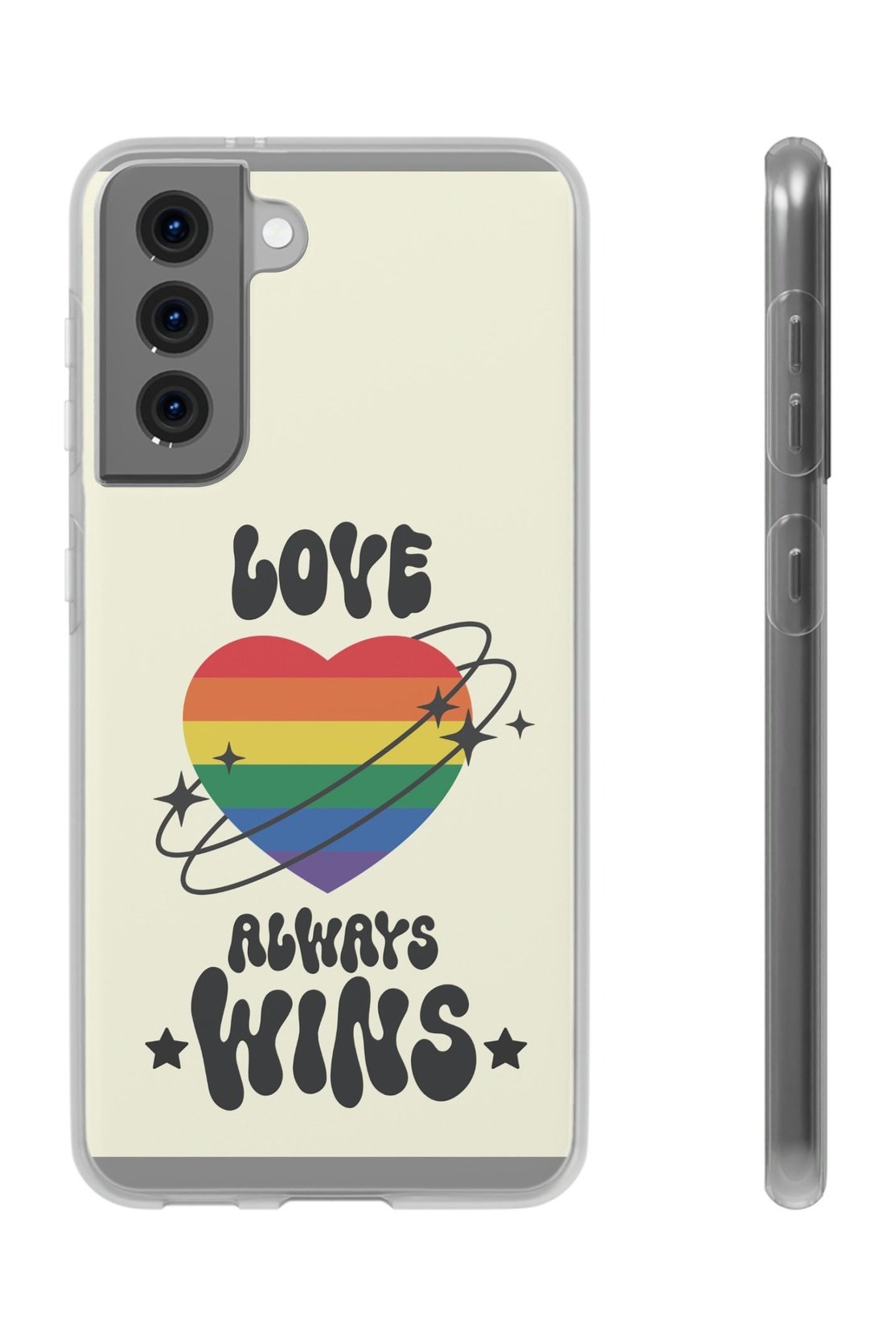 Love Always Wins Flexi Phone Cases