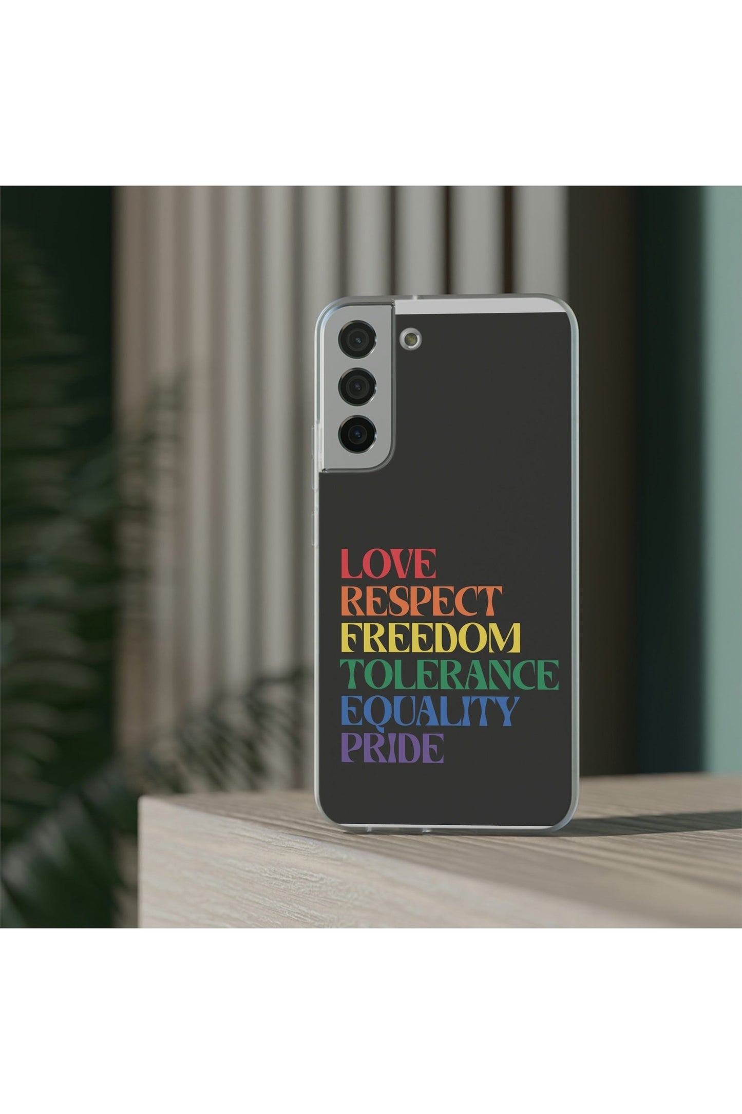 Freedom Equality Pride Flexi Phone Cases
