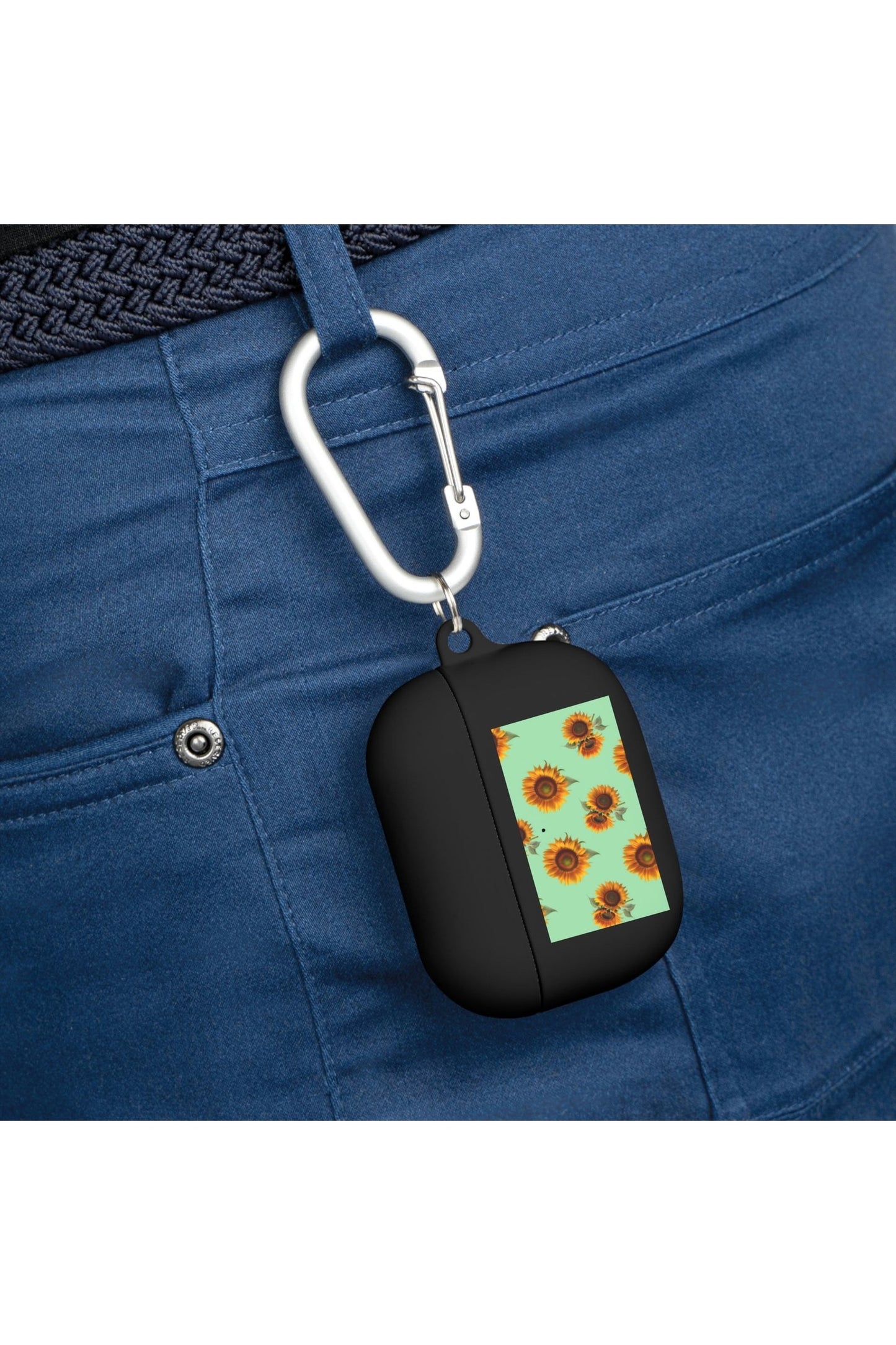 Skull and Sunflower AirPods and AirPods Pro Case Cover