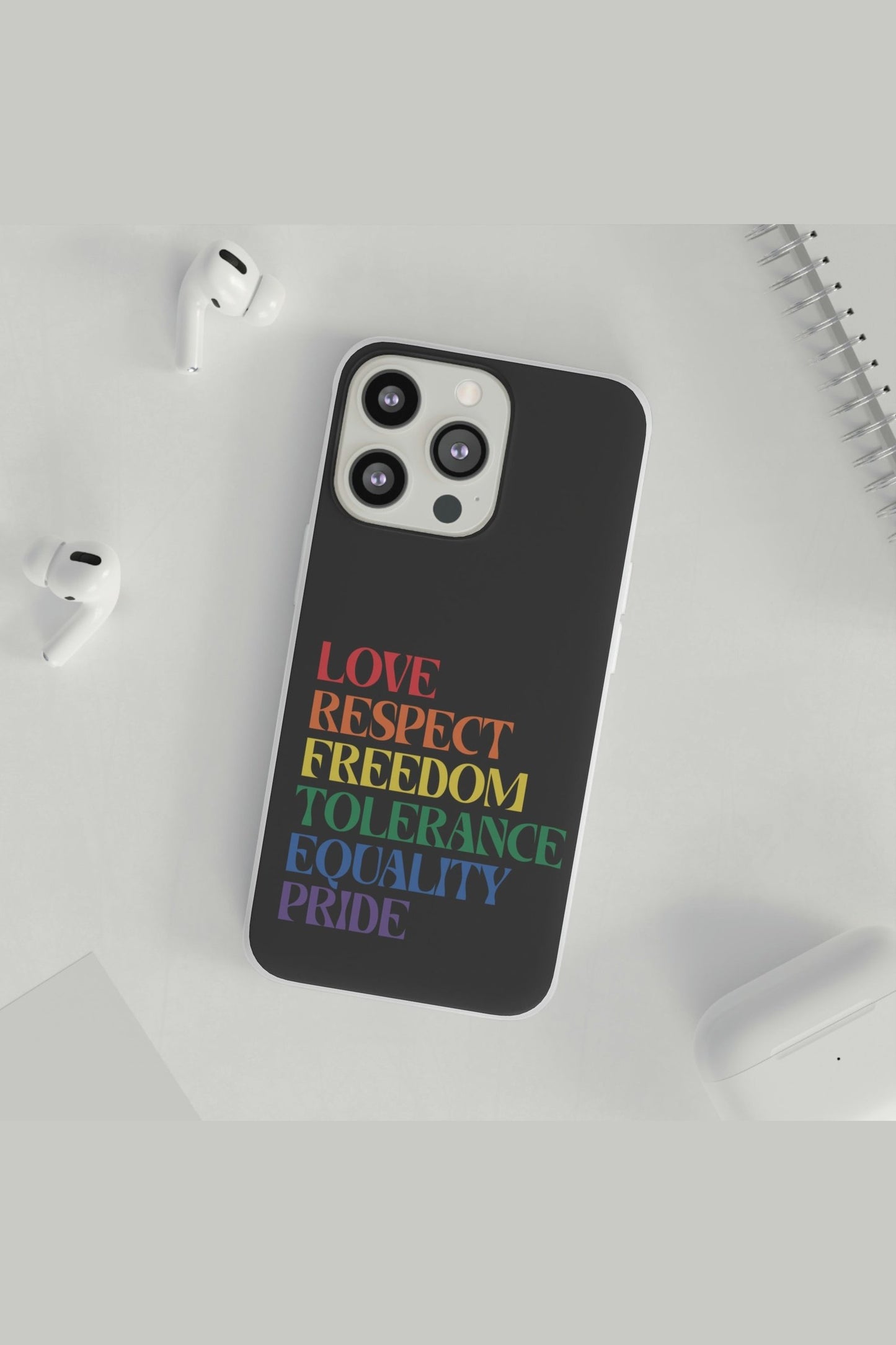 Freedom Equality Pride Flexi Phone Cases