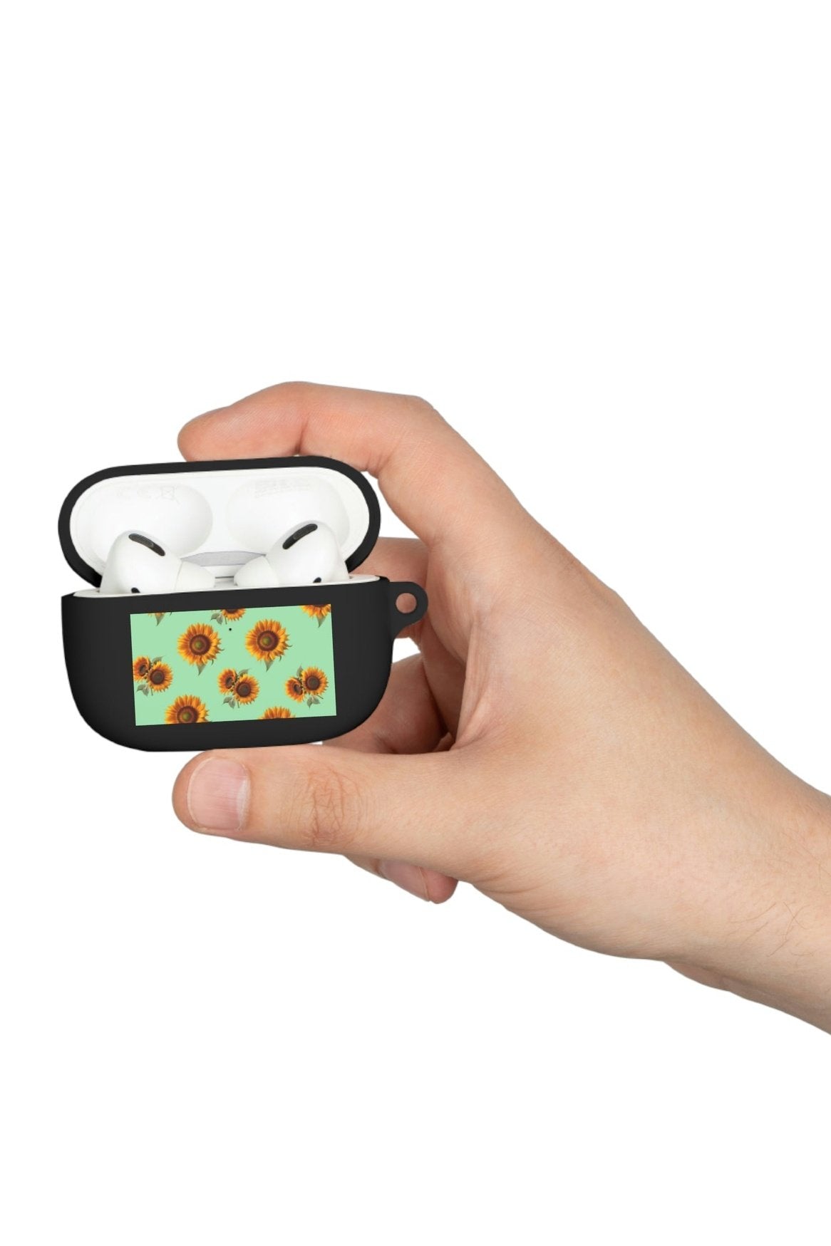 Skull and Sunflower AirPods and AirPods Pro Case Cover