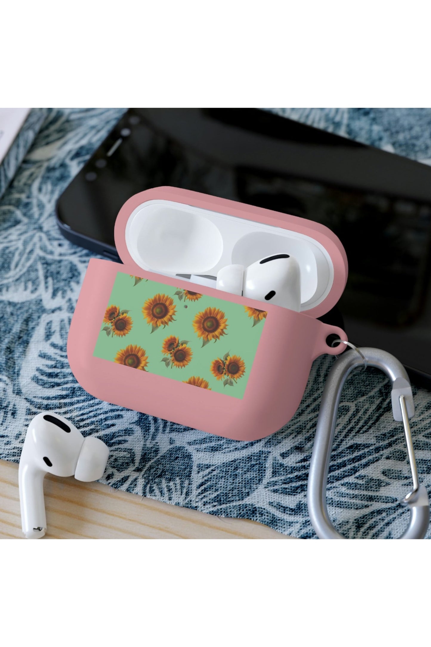 Skull and Sunflower AirPods and AirPods Pro Case Cover