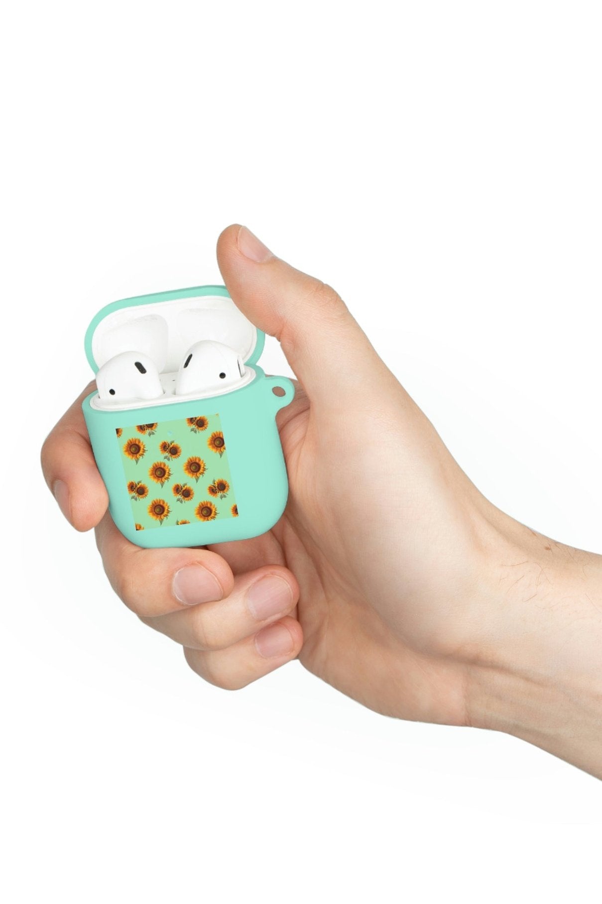 Skull and Sunflower AirPods and AirPods Pro Case Cover