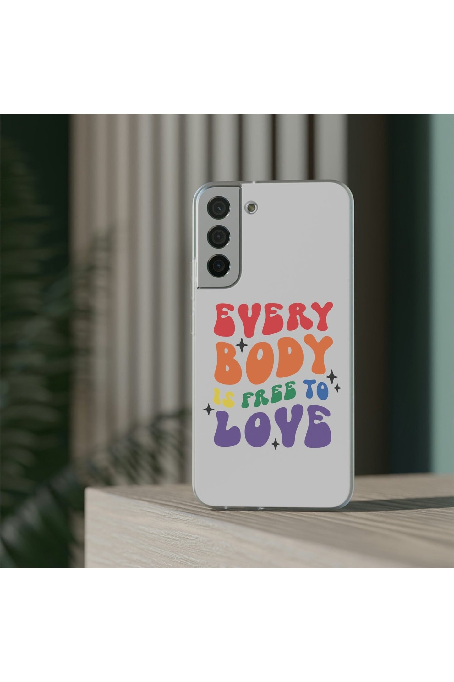 Everybody Is Free To Love Flexi Phone Cases