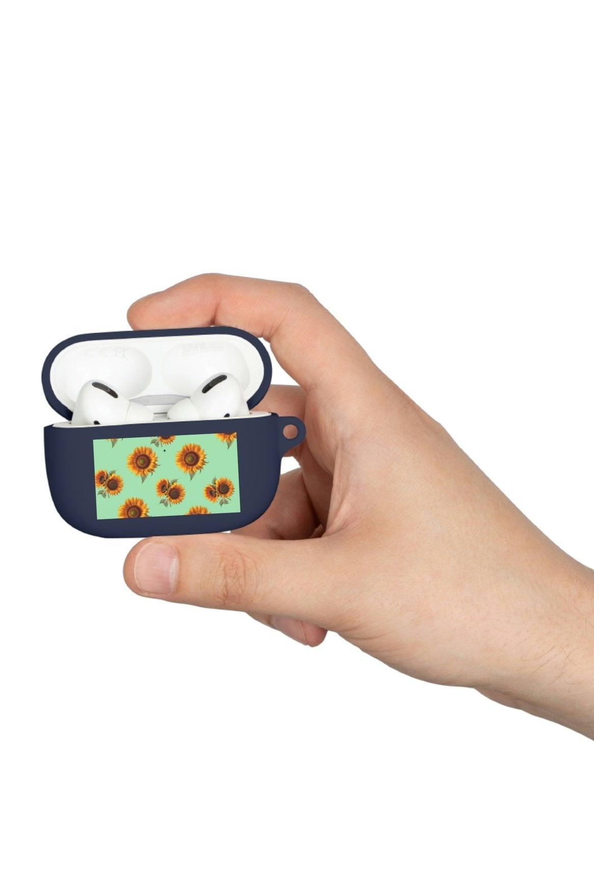 Skull and Sunflower AirPods and AirPods Pro Case Cover