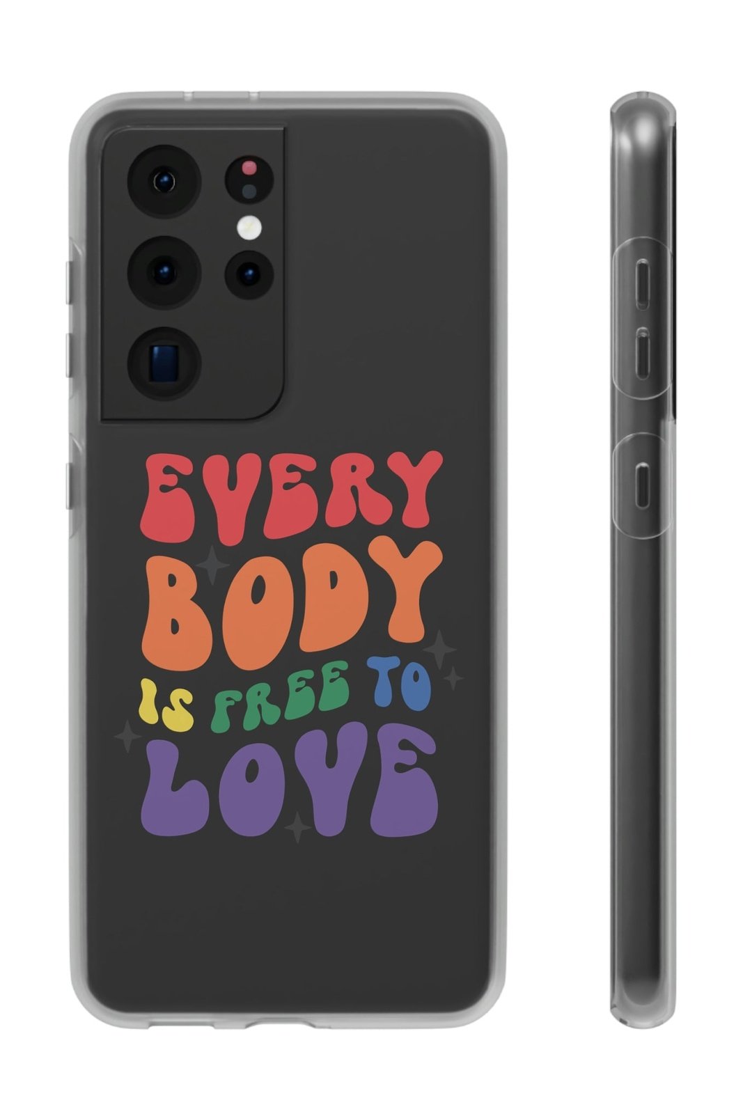 Everybody Is Free To Love Flexi Phone Cases
