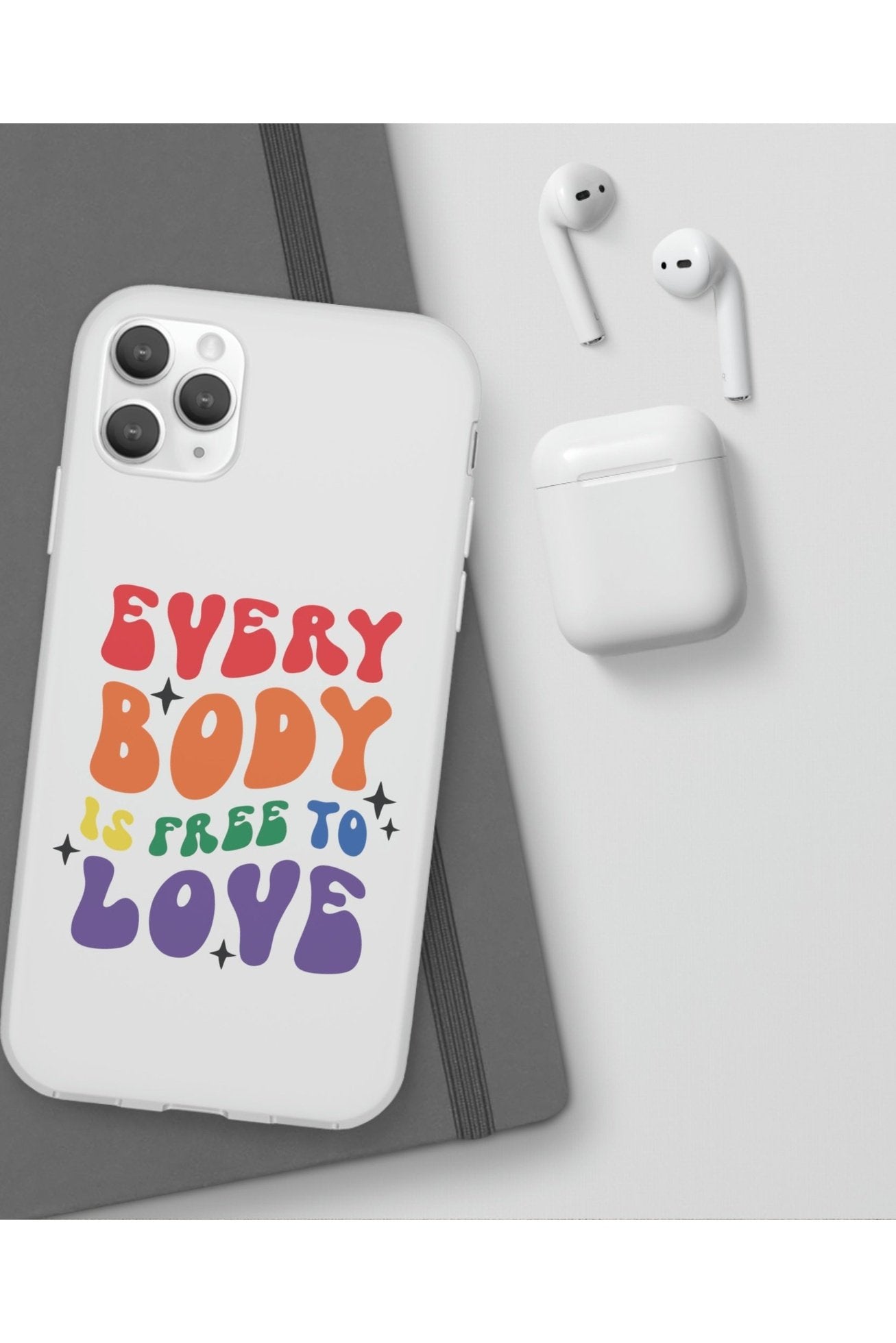 Everybody Is Free To Love Flexi Phone Cases