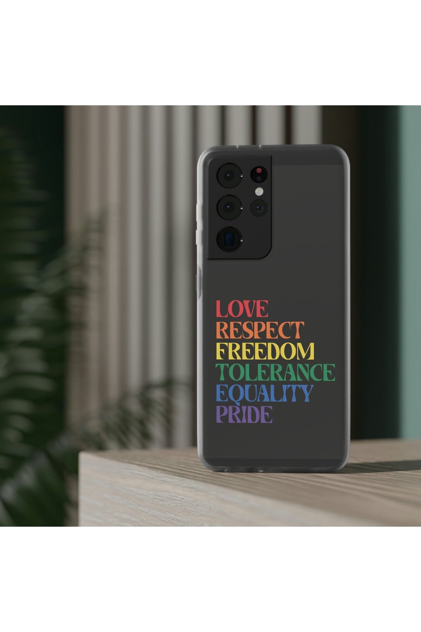 Freedom Equality Pride Flexi Phone Cases