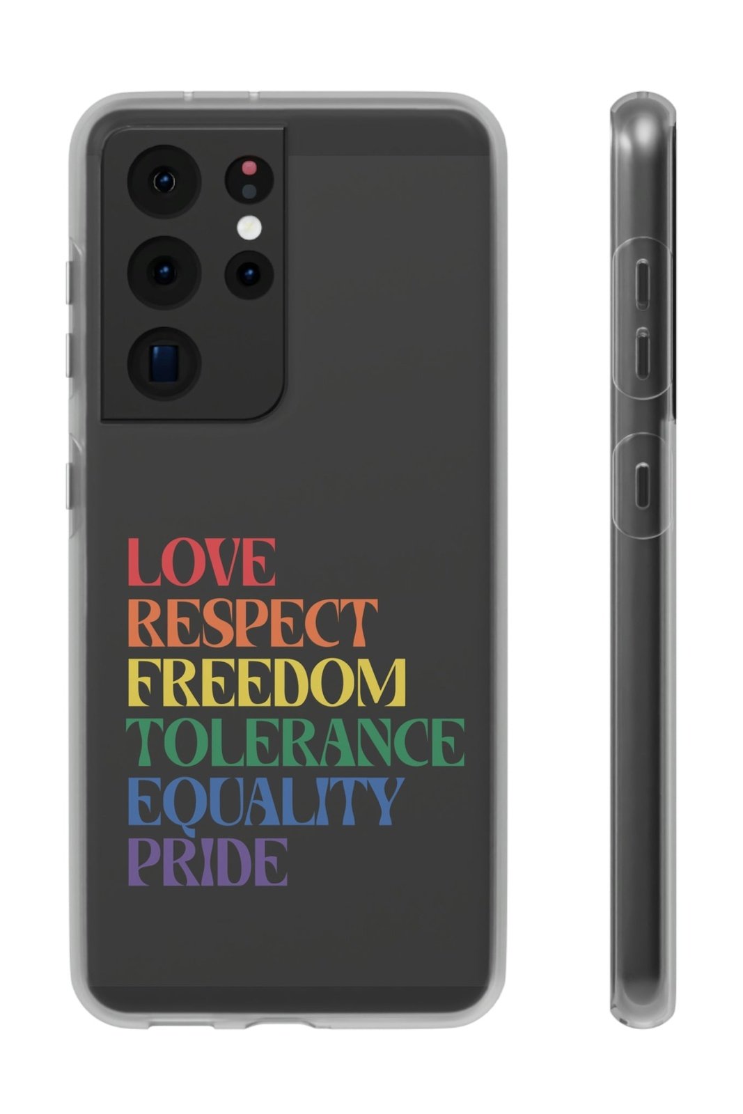 Freedom Equality Pride Flexi Phone Cases